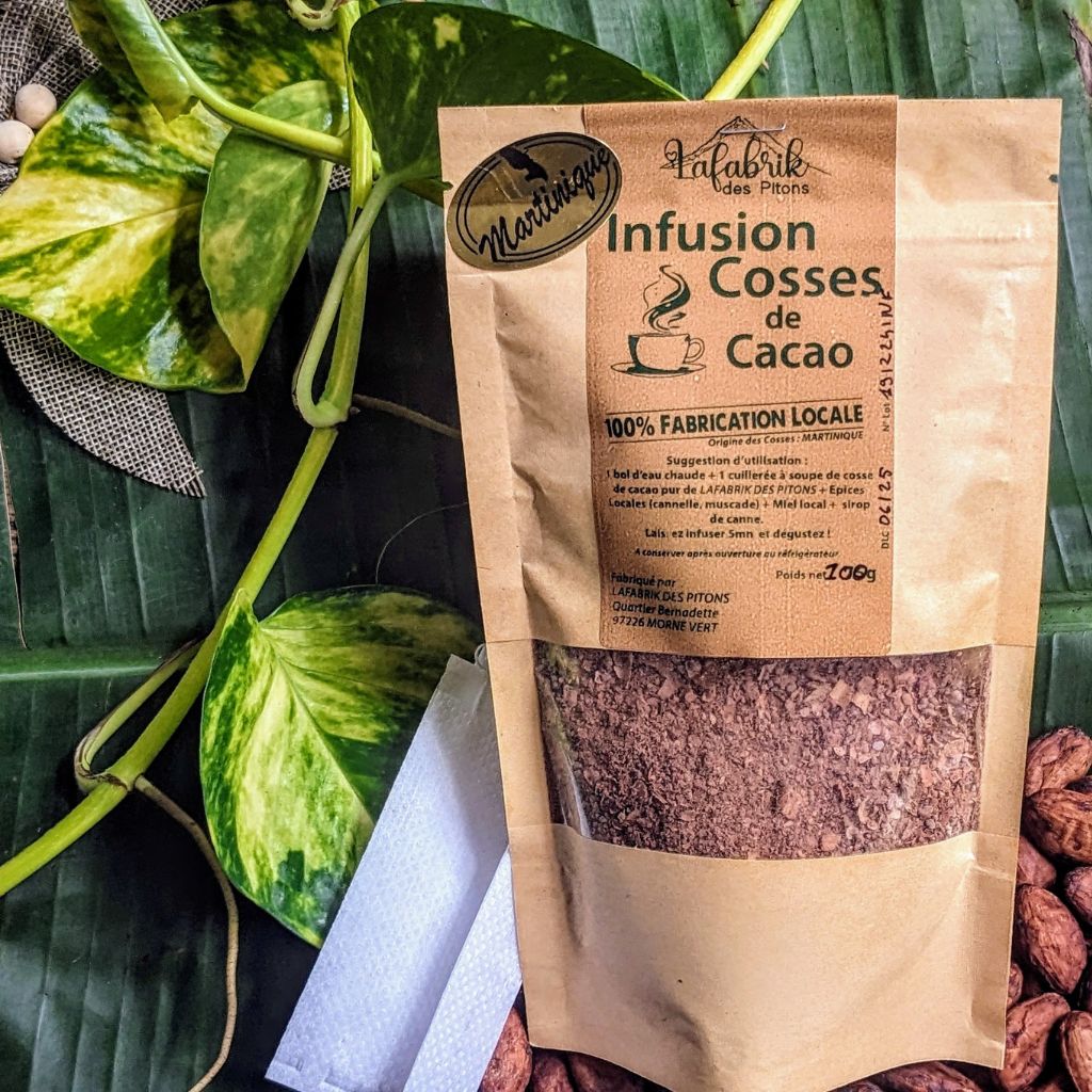 Infusion cosses de cacao